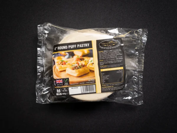 4" Round Puff Pastry