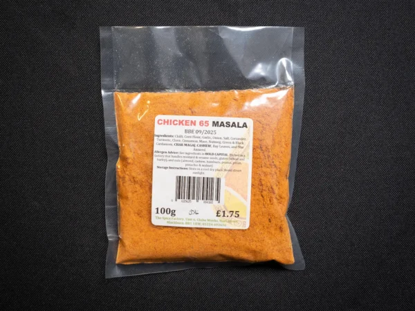 Chicken 65 masala spice