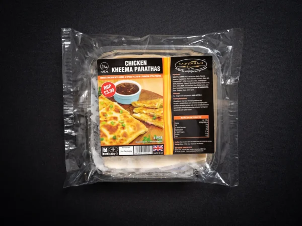 Chicken Keema Parathas