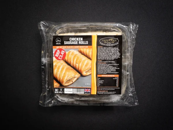 Jumbo Chicken Sausage Rolls