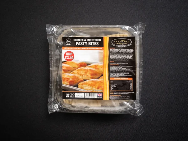 Chicken & Sweetcorn Pasty Bites