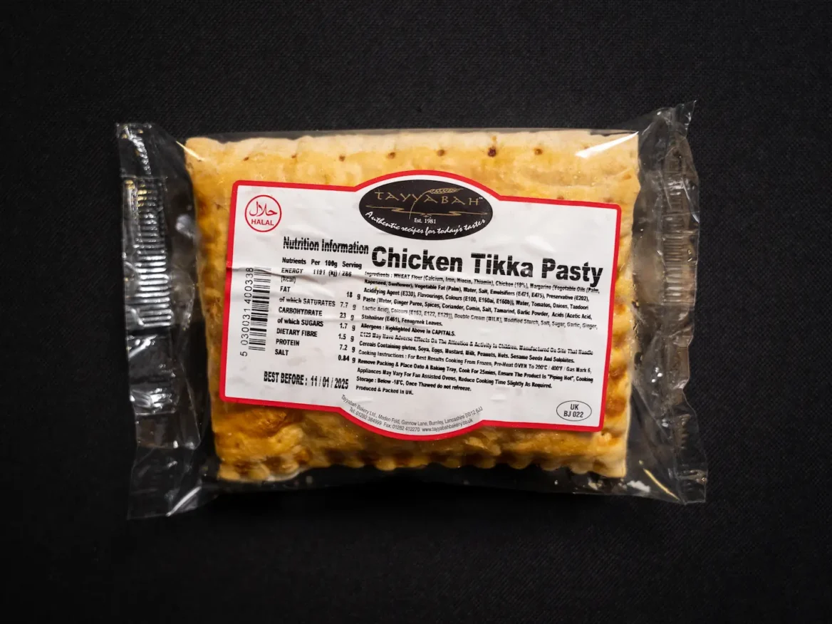 Chicken Tikka Pasty 1 Chicken Tikka Pasty